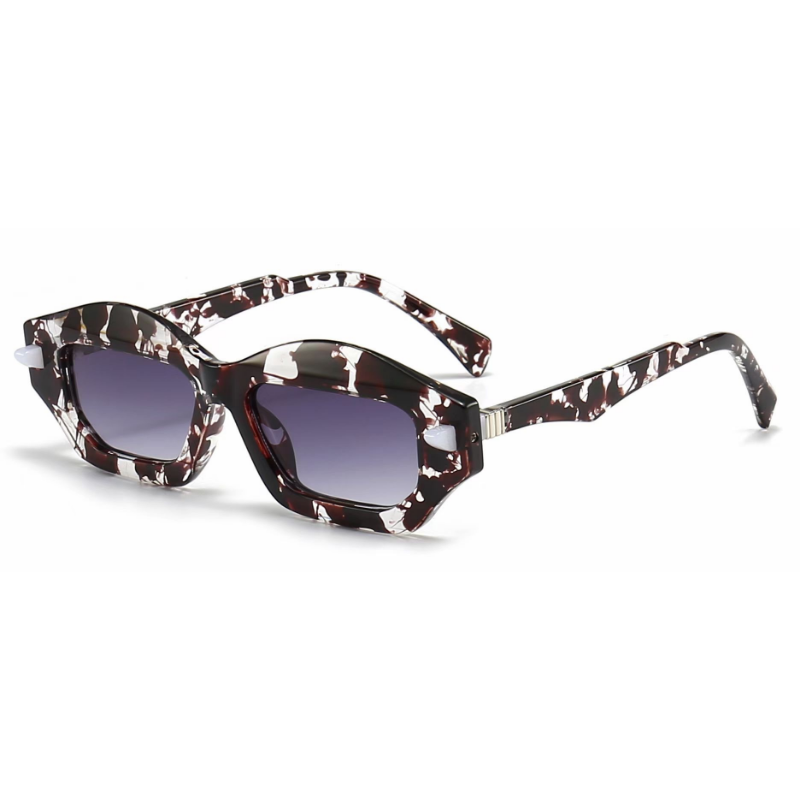 Wholesale PC Large Frame Irregular Sunglasses